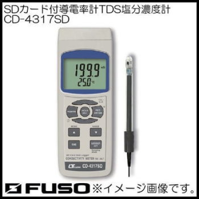 FUSO廣州直銷FUSO鹽分濃度計 CD-4317SD 富裝