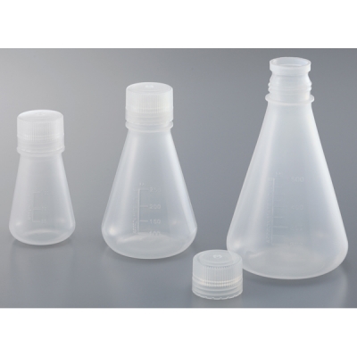 日本亞速旺 ASONE PEF50 PP三角燒瓶 （帶螺旋帽）PP三角フラスコ ERLENMEYER FLASK PP C3-9954-01