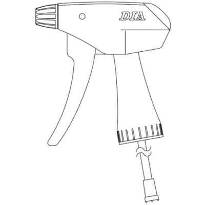 日本FURUPLA 富如拉 282-G全塑料零件手槍主體套裝綠（#550用）