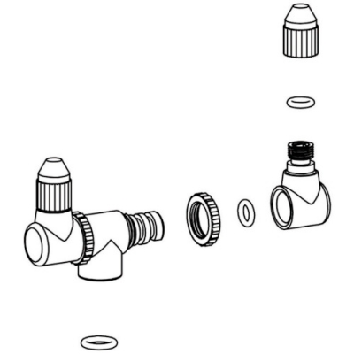 日本FURUPLA 富如拉 73全塑料零件2頭式噴嘴套