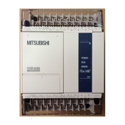 日本三菱 mitsubishi  FX1N-14MT-001 AC電源 DC電源輸入  PLC 8點漏型輸入 6點晶體管輸出