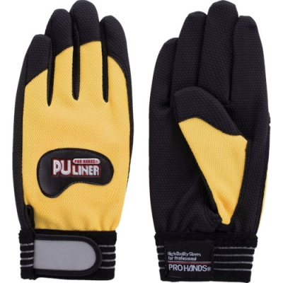 FUJI GLOVE 富士手套  手套PU萊納阿爾法黃色M